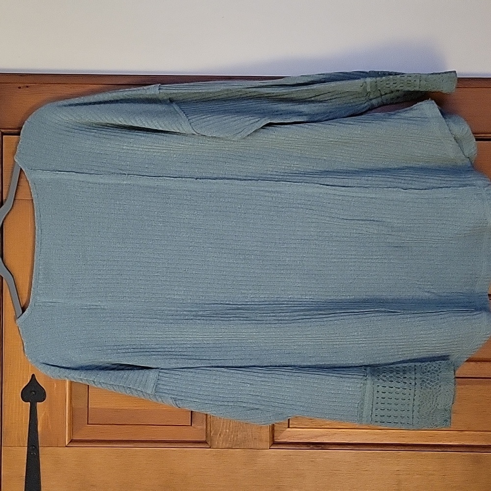 WEEKEND CROCHET EMBELLISHED STRETCH KNIT TUNIC - Picture 4 of 9